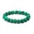 Malachite Natural Crystal Bracelet Lab Certified 8 mm Semi Precious Gemstone Unisex AAA Grade Premium Stretchable Band Bracelet for Healing Meditation and Manifestation