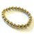 Divinity Golden Pyrite Certified 8mm Unisex Bracelet Super AAA Quality for Healing Meditation Success and Abundance (Golden Pyrite Bracelet)
