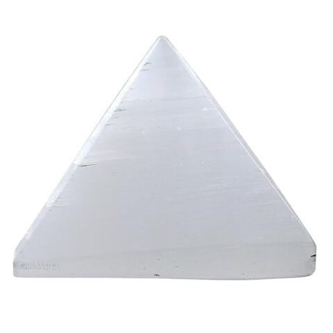 Divine Natural Serpentine Certified Pyramid - 2" Inch Crystal Certified Pyramid for Positive Energy, Vastu, Reiki, Feng Shui and Chakra Healing Energy Balancing