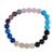 Zodiac Crystal Pisces Sun Sign Certified Bracelet Original Natural 8 mm Stone Beads (Unisex) with Palo Santo Stick and Pine Wood Gift Box (Scorpio)