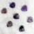 Genuine Amethyst Heart pendant | Amethyst crystal Mini Heart Healing pendant for Memory Power and Crown Chakra Healing and Meditation