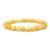 Divinity Natural Pure Certified Yellow Calcite 8mm Unisex Bracelets Super AAA Quality for Healing Meditation Success and Abundance (Yellow Calcite Bracelet)