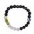 Zodiac Crystal Aquarius Sun Sign Certified Bracelet Original Natural 8 mm Stone Beads (Unisex) with Palo Santo Stick and Pine Wood Gift Box