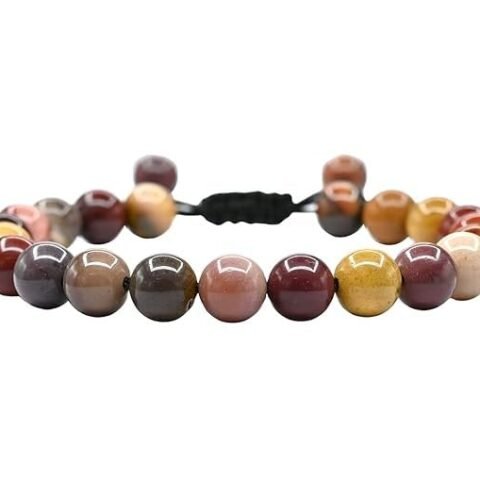 Divinity Natural Mookaite Pure Certified Adjustable Thread Unisex Bracelet Super AAA Quality for Yoga Reiki