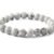 Natural Howlite Beads Bracelet ? Certified Stretchable Unisex Bracelet for Healing, Stress Relief ? AAA Quality Gemstones