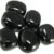 Divine Black Obsidian Original Crystal Tumble For Manifestation, Healing and Meditation (Value Pack of 2)