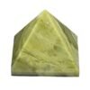 Divine Natural Shiva Lingam Narmada Stone Certified Pyramid - 2" Inch Crystal Certified Pyramid for Positive Energy, Vastu, Reiki, Feng Shui and Chakra Healing Energy Balancing