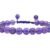 Divinity Natural Amethyst Pure Certified Adjustable Thread Unisex Bracelet Super AAA Quality for Yoga Reiki