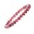 Lab Certified AAA Grade Natural Pink Tourmaline (Rubellite) Unisex Bracelet 8mm Strechable Original Real Crystal Bracelet For Communication, Stress Relief & Meditation