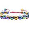 Divinity Natural Mystic Hematite Pure Certified Adjustable Thread Unisex Bracelet Super AAA Quality for Yoga Reiki
