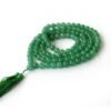 Green Aventurine Natural Certified Jaap Mala Collection for Men and Women Natural Pure 8 mm Beads - for Yoga Reiki Meditation Feng Shui