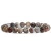 Divinity Botswana Agate Natural Pure Certified 8mm Unisex Bracelets Super AAA Quality for Healing Meditation Success and Abundance (Botswana Bracelet)