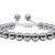 Divinity Natural Silver Hematite Pure Certified Adjustable Thread Unisex Bracelet Super AAA Quality for Yoga Reiki
