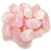 Rose Quartz Natural Healing Crystal Tumble Stone (Value Pack of 2 AAA Grade Natural Tumbles)