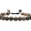 Divinity Natural Smoky Quartz Pure Certified Adjustable Thread Unisex Bracelet Super AAA Quality for Yoga Reiki