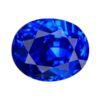 Blue Sapphire Pure Gemstone 2.29 Carats Burma Origin Non-Heated Non-Treated Royal Blue Sapphire (Neelam) - IGTL Certified, Natural Gemstone for Ring, Stunning Deep Blue Color