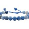 Divinity Natural Blue Aventurine Pure Certified Adjustable Thread Unisex Bracelet Super AAA Quality for Yoga Reiki