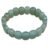 Divinity Crystals Pure Green Aventurine Flat Faceted Certified 10 mm Unisex Bracelet for Abundance, Prosperity, Self Love, Wealth and Protection