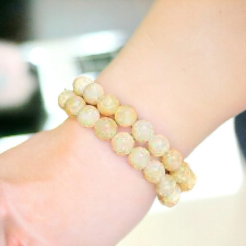 Natural Yellow Calcite Bracelet Lab Certified AAA Grade 8mm Stretchable Original Real Crystal Bracelet For Solar Plexus Chakra, Positivity and Abundance