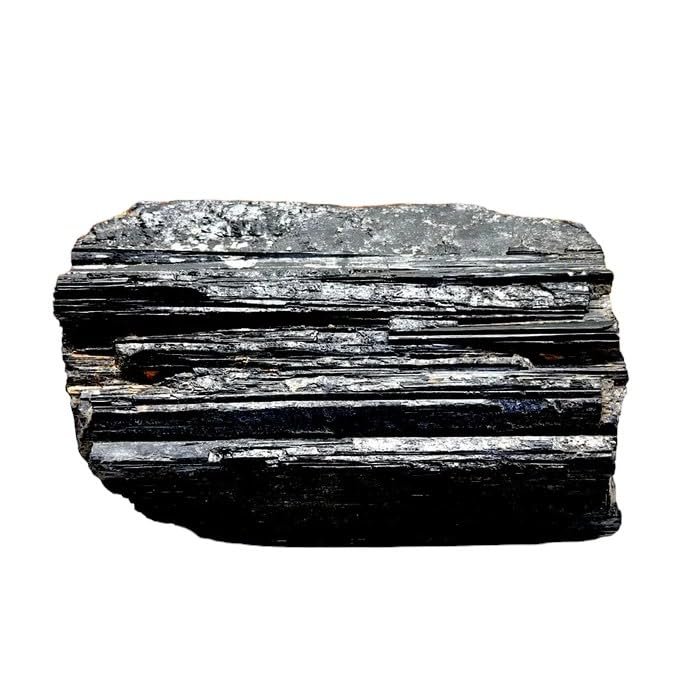 Divinity Big Black Tourmaline Natural and Pure Stone 1418 Grams Big Rock Lab Certified for protection against negative influences
