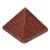 Divine Natural Red Goldstone Certified Pyramid - 2" Inch Crystal Certified Pyramid for Positive Energy, Vastu, Reiki, Feng Shui and Chakra Healing Energy Balancing