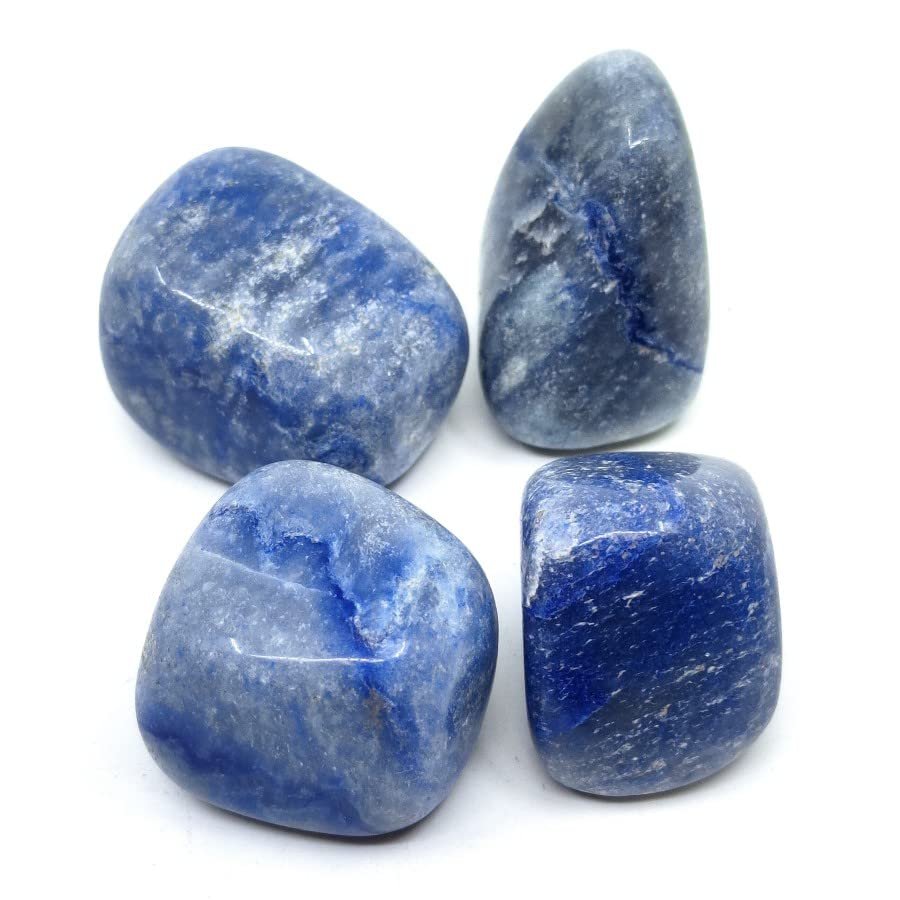 Divinity Original Crystal Tumble GemStone For Manifestation, Abundance , Healing and Meditation (Sodalite)
