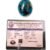 Real Original Firoza Turquoise Gemstone for Men and Women ? Oval Shaped for Ring and Pendant Premium Turquoise Jewellery - The Stone of Compassion and Success 6.13 Carat