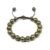 Natural Pyrite Stone Originial Real Crystal Lab Certified 8 mm Adjustable Thread Bracelet for Men and Women for Good Luck, Love, Abundance, Healing and Meditation