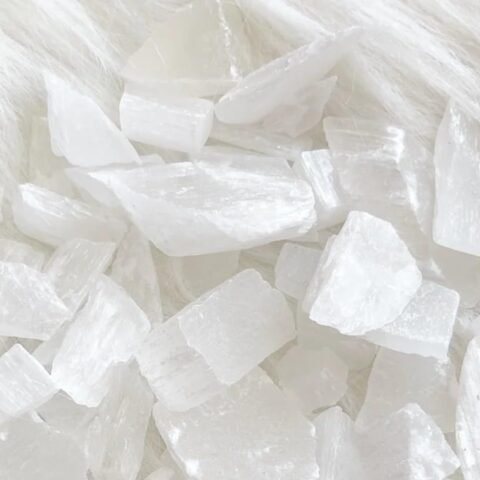Divinity Healing Crystals Natural Pure Selenite Chips for Healing Meditation, Reiki, Vastu, Decor, Spirituality and Manifesting Abundance in Life