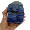 Divinity Big Lapis Lazuli Raw Natural and Pure Stone 1078 Grams Big Rock Lab Certified - Throat Chakra Balancing Healing Meditation Rock
