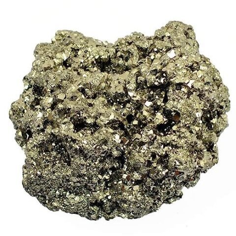 Pyrite Raw Stone Crystal Healing Rough Gemstones Natural Raw Cluster Crystals for Vastu Manifestation Meditation Home Decor Spiritual Healing and Reiki Healing