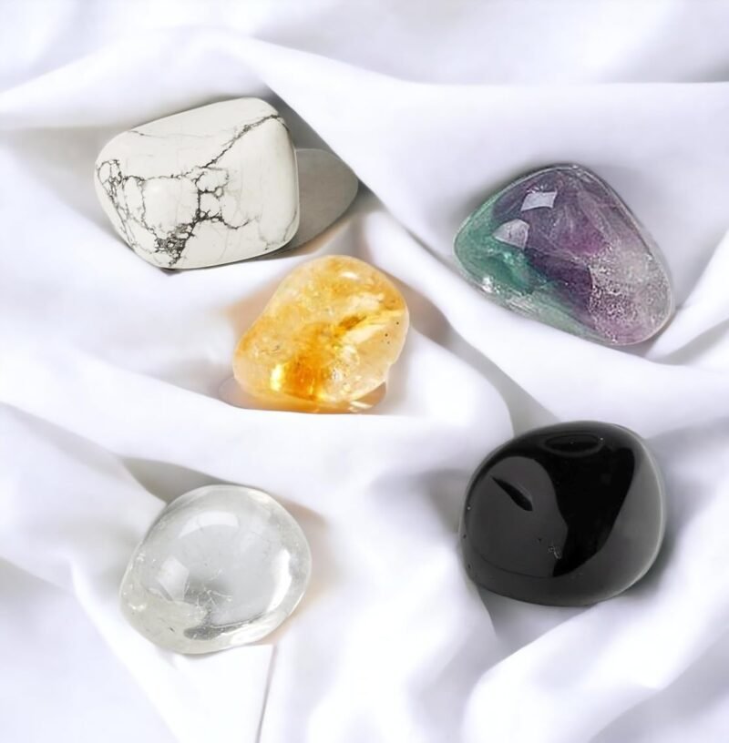 Zodiac Natural Crystal Tumble Set Sagittarius Zodiac Sun Sign Premium Birthstone Gemstone Tumble Crystal Kit for Healing Meditation Financial Abundance and Good Luck - Image 8