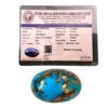Real Original Firoza Turquoise Gemstone for Men and Women ? Oval Shaped for Ring and Pendant Premium Turquoise Jewellery - The Stone of Compassion and Success 7.73 Carat