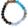 Zodiac Scorpio Sun Sign ??????? ???? Certified Bracelet Original Natural 8 mm Stone Beads (Unisex) with Palo Santo Stick
