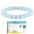 Opalite (Sea Opal Tiffany Stone) Bracelet Lab-Certified AAA Grade 8mm Stretchable Original Unisex Bracelet For Crown Chakra, Intuition, Inner Peace, Balance & Manifestation