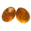 Natural Citrine Tumble Premium AAA Grade Original Crystal for Luck, Prosperity, Abundance for Meditation, Yoga, Healing (Pack of Two Beautiful Tumbles)
