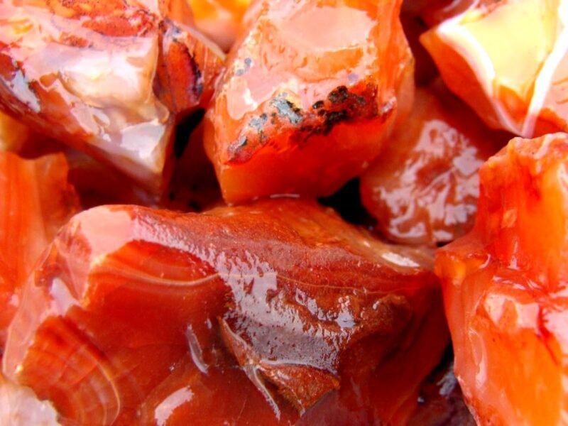 Red Carnelian Stone Crystal - Raw Rough for Crystal Healing and Meditation - Origin Brazil - The Stone of Passion and Creativity (100 Grams to 500 Grams Packs) - Image 6