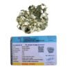 Lab Certified AAA Grade Peru Pyrite Orignal Stone Cluster Geodes for Willpower Success Wealth and Abundance (66 Grams)