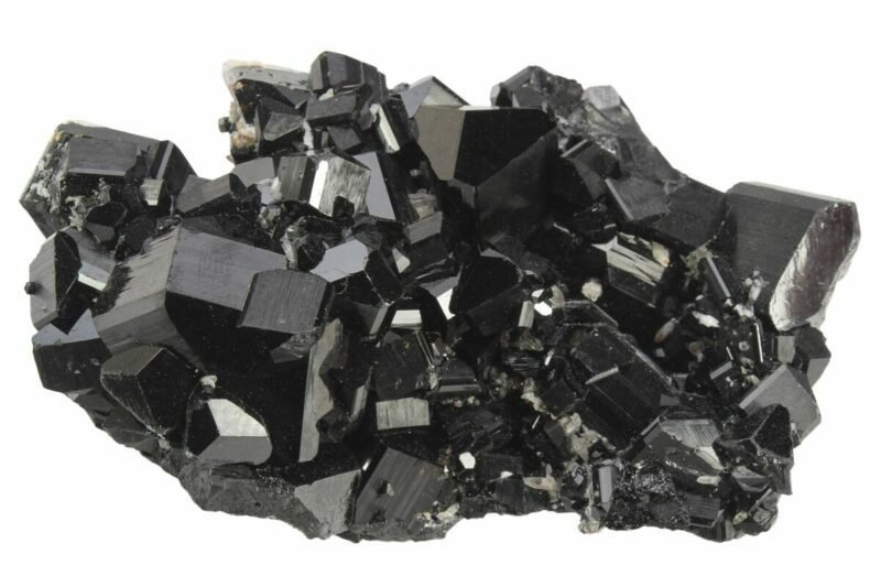 Black Tourmaline Raw AAA Grade Brazilian Gem Testing Lab Certified Clusters for Grounding and Protection | Healing and Meditation - Cleansing off Negative Energy (84 Grams)