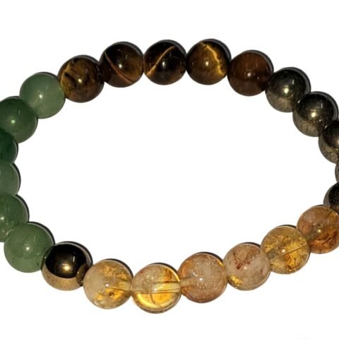 Money Magnet Natural Bracelet Pure Certified For Men and Women Adjustable 8mm Lab Certified Gemstone For Men and Women Bracelet for Healing Meditation Success and Abundance