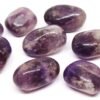 Amethyst Natural Healing Crystal Tumble Stone (Value Pack of 2 AAA Grade Natural Tumbles)