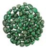 Divinity Healing Crystals Natural Tumble Stone Crystal Tumble Stone Crystals Gemstones Tumbled Pebble Stones for Reiki Healing ( Malachite Tumble Stone)Value Pack Of 2