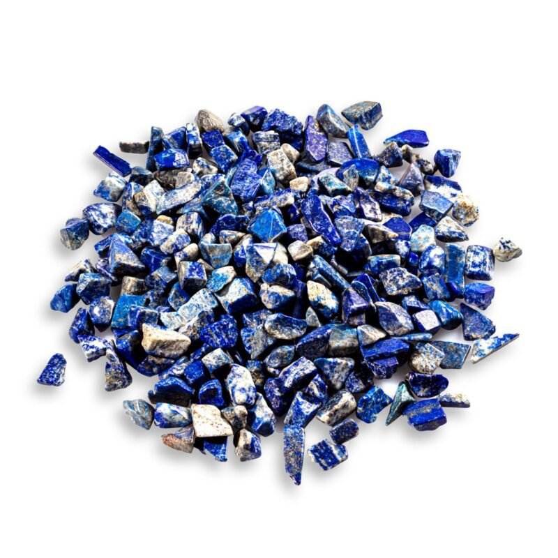 Divinity Healing Crystals Natural Pure Lapis Lazuli Chips for Healing Meditation, Reiki, Vastu, Decor, Spirituality and Manifesting Abundance in Life