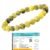 Natural Serpentine Bracelet Lab-Certified AAA Grade 8mm Stretchable Original Unisex Bracelet For Heart Chakra, Healing Energy, Kundalini Activation, Detoxification & Grounding