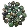 Divinity Healing Crystals Natural Tumble Stone Crystal Tumble Stone Crystals Gemstones Tumbled Pebble Stones for Reiki Healing (Bloodstone Tumbled Stone) Value Pack Of 2