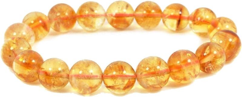 Divinity Natural Pure Citrine Certified Unisex Bracelets Super AAA Quality for Healing Meditation Success and Abundance - Image 4