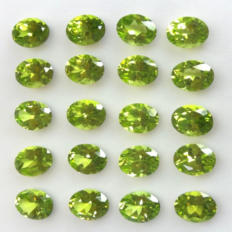 Natural Premium Peridot Gemstone Original Lab-Certified AAA Grade Premium Oval-shaped Gem For Healing, Meditation & Ring Jewelry For Men & Women approx. 3 carat - Image 5