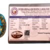 Real Original Firoza Turquoise Gemstone for Men and Women ? Oval Shaped for Ring and Pendant Premium Turquoise Jewellery - The Stone of Compassion and Success 11.32 Carat