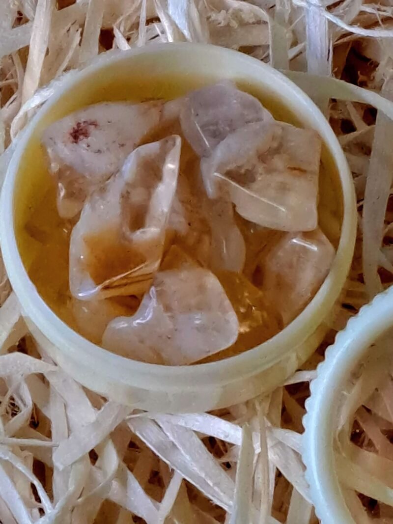 Divine Natural Citrine Rough Stone for Vastu, Crystal Healing, Spirituality, Business Success, Money Abundance & Prosperity Citrine Stone, Raw Rough Stone (50 Gram)