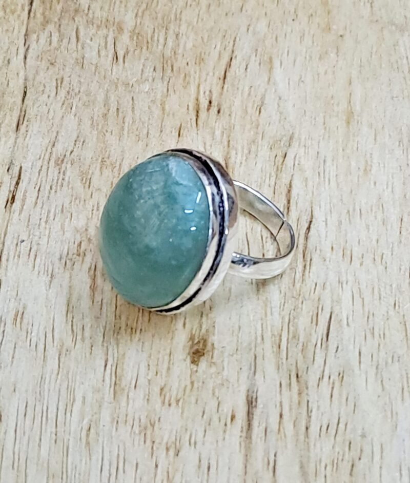 Divine Certified Green Aventuring Adjustable Crystal Ring for Abundance, Prosperity, Self Love, Wealth and Protection - Image 4